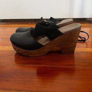 Free People Retro Clogs